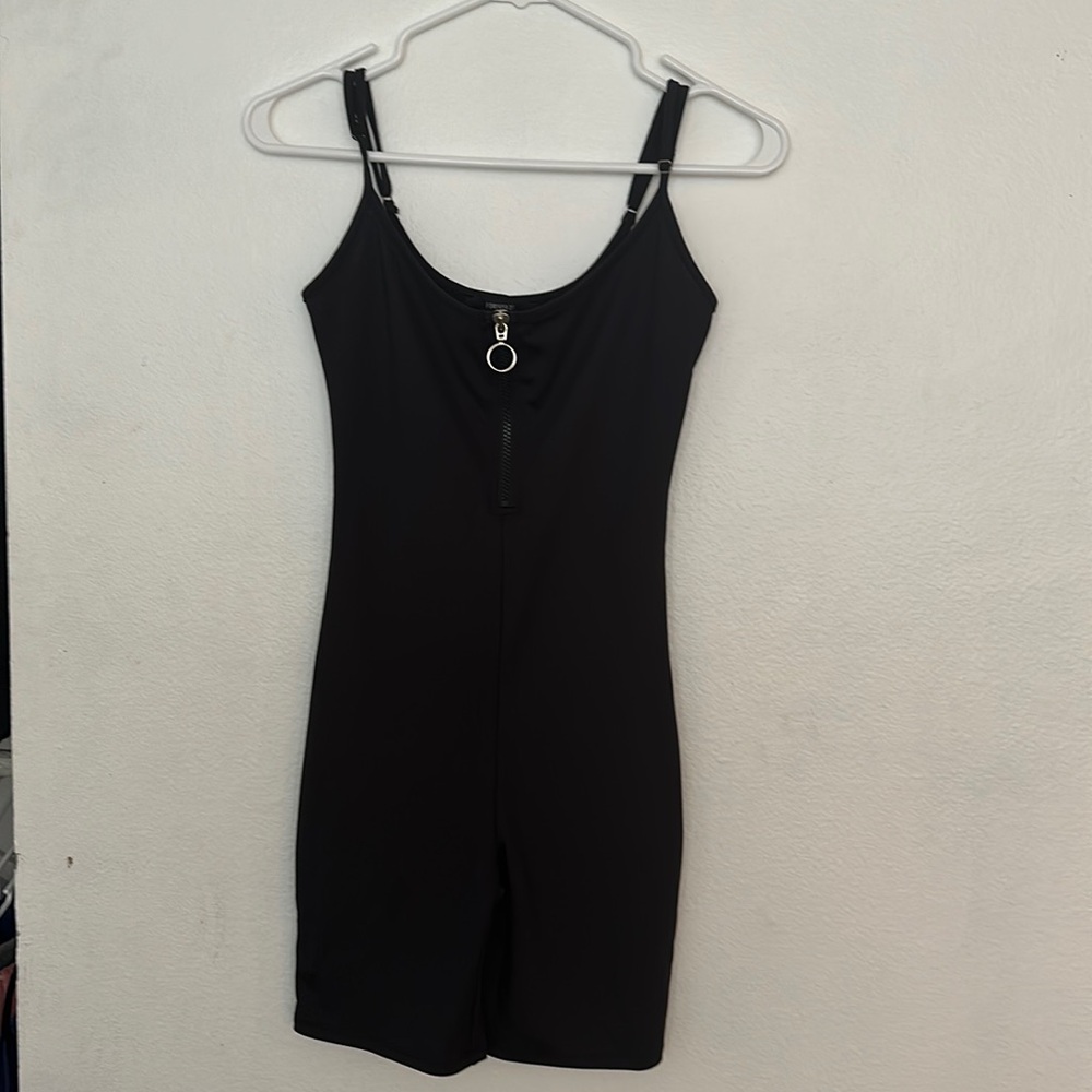 Forever 21 Blak Jumpsuit Shorts Workout size S